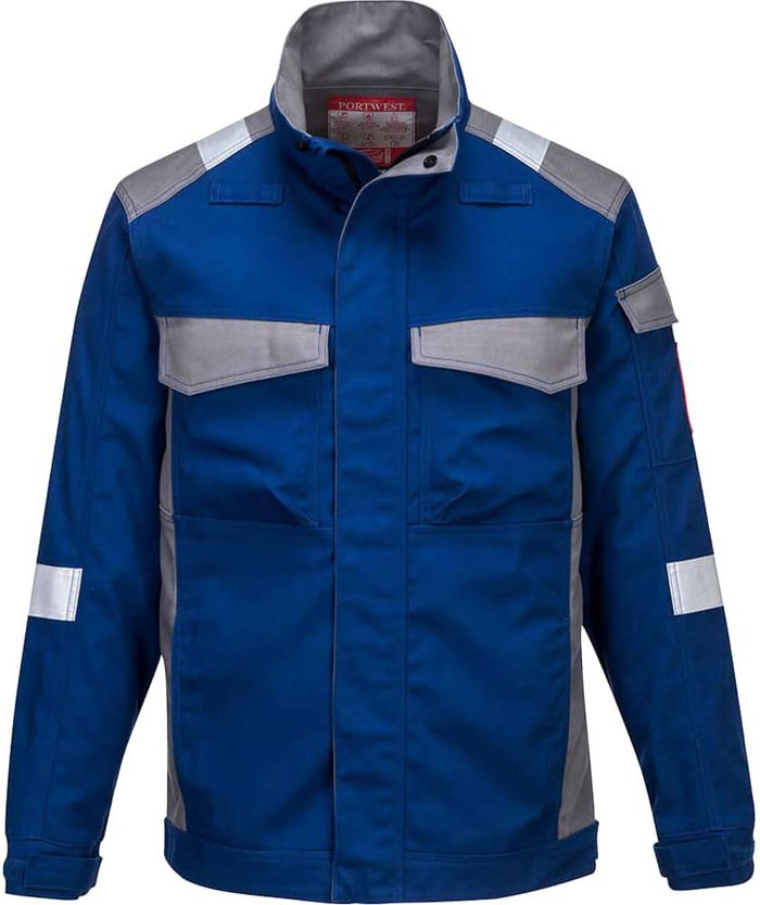 Tooled Up | Bizflame Biz Flame Ultra Two Tone Flame Resistant Jacket Royal Blue S Bizflame Biz Flame Ultra Two Tone Flame Resistant Jacket Royal Blue S