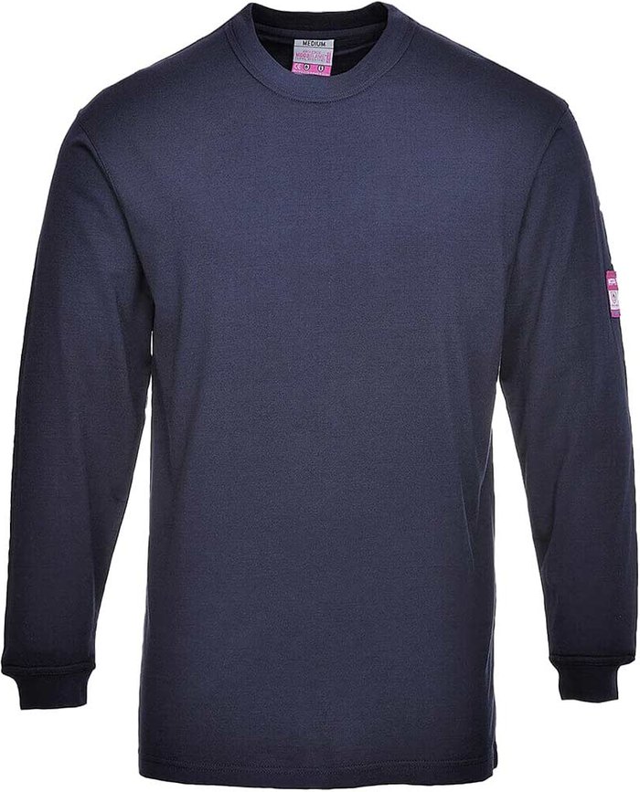 Tooled Up | Modaflame Modaflame Mens Flame Resistant Antistatic T Shirt Navy 5XL Modaflame Modaflame Mens Flame Resistant Antistatic T Shirt Navy 5XL