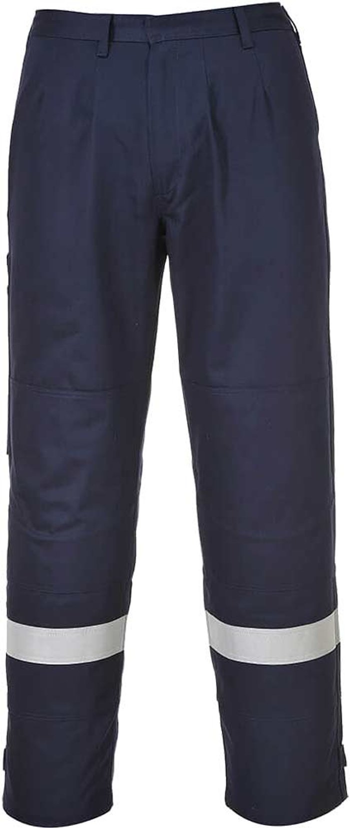 Tooled Up | Bizflame Biz Flame Plus Mens Flame Resistant Trousers Navy Blue M 34 Bizflame Biz Flame Plus Mens Flame Resistant Trousers Navy Blue M 34