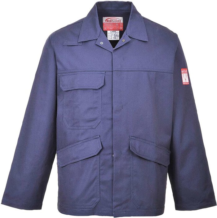 Tooled Up | Bizflame Biz Flame Pro Mens Flame Resistant Jacket Navy L Bizflame Biz Flame Pro Mens Flame Resistant Jacket Navy L