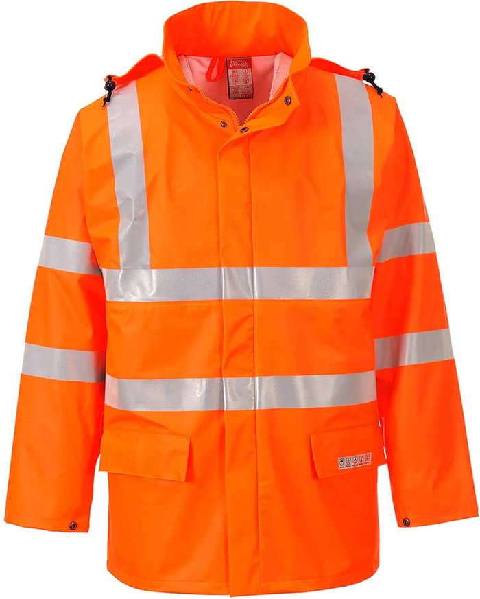 Tooled Up | Sealtek Sealtex Flame Resistant Hi Vis Jacket Orange XL Sealtek Sealtex Flame Resistant Hi Vis Jacket Orange XL