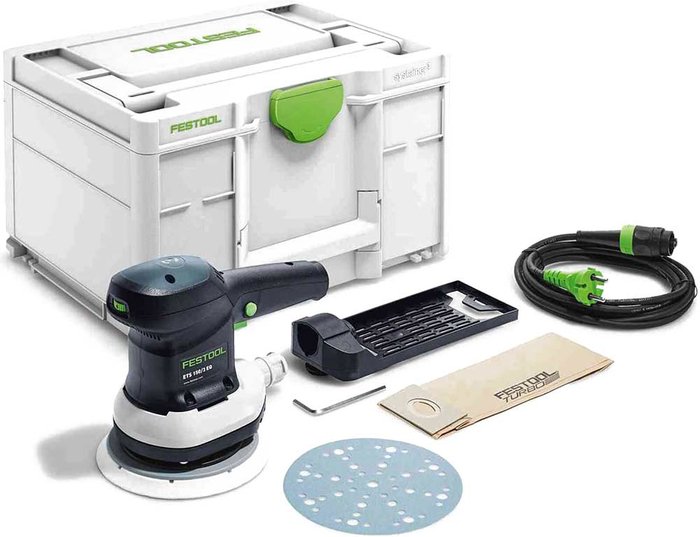 Tooled Up | FESTOOL Festool ETS 150/3 EQ-Plus Eccentric Sander 150mm 240v FESTOOL Festool ETS 150/3 EQ-Plus Eccentric Sander 150mm 240v