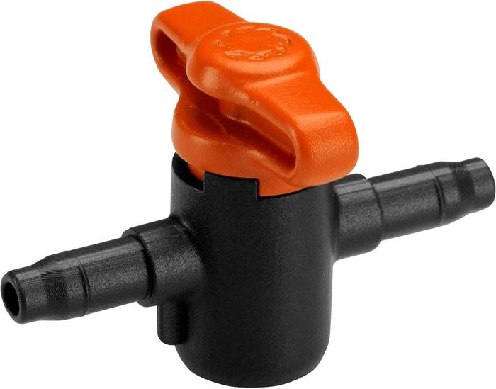 Tooled Up | Gardena Gardena MICRO DRIP Pipe Regulator and Shut Off Valve (New) 3/16 Gardena Gardena MICRO DRIP Pipe Regulator and Shut Off Valve (New) 3/16
