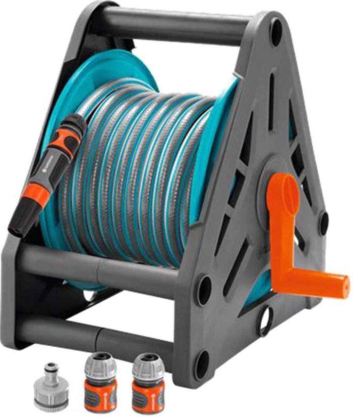 Tooled Up | Gardena Gardena Hose Reel Set - 20m Gardena Gardena Hose Reel Set - 20m