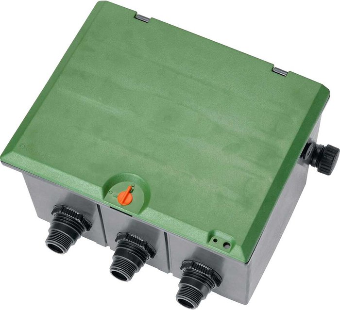 Tooled Up | Gardena Gardena SPRINKLERSYSTEM Valve Box V3 for Three 9V 1 Gardena Gardena SPRINKLERSYSTEM Valve Box V3 for Three 9V 1