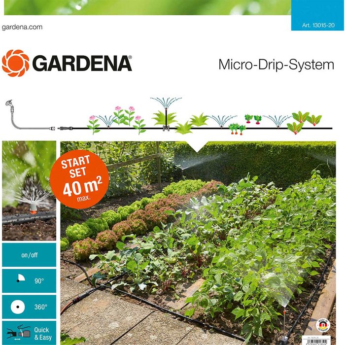 Tooled Up | Gardena Gardena MICRO DRIP Beds Water Irrigation Starter Set Gardena Gardena MICRO DRIP Beds Water Irrigation Starter Set