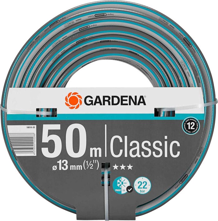 Tooled Up | Gardena Gardena Classic Hose Pipe 1/2 Gardena Gardena Classic Hose Pipe 1/2