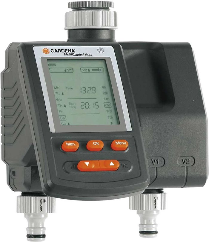 Tooled Up | Gardena Gardena MultiControl DUO PLUS Dual Output Digital Garden Water Timer Gardena Gardena MultiControl DUO PLUS Dual Output Digital Garden Water Timer