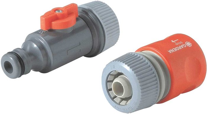 Tooled Up | Gardena Gardena Soaker Hose Pipe Connection Set 1/2 Gardena Gardena Soaker Hose Pipe Connection Set 1/2