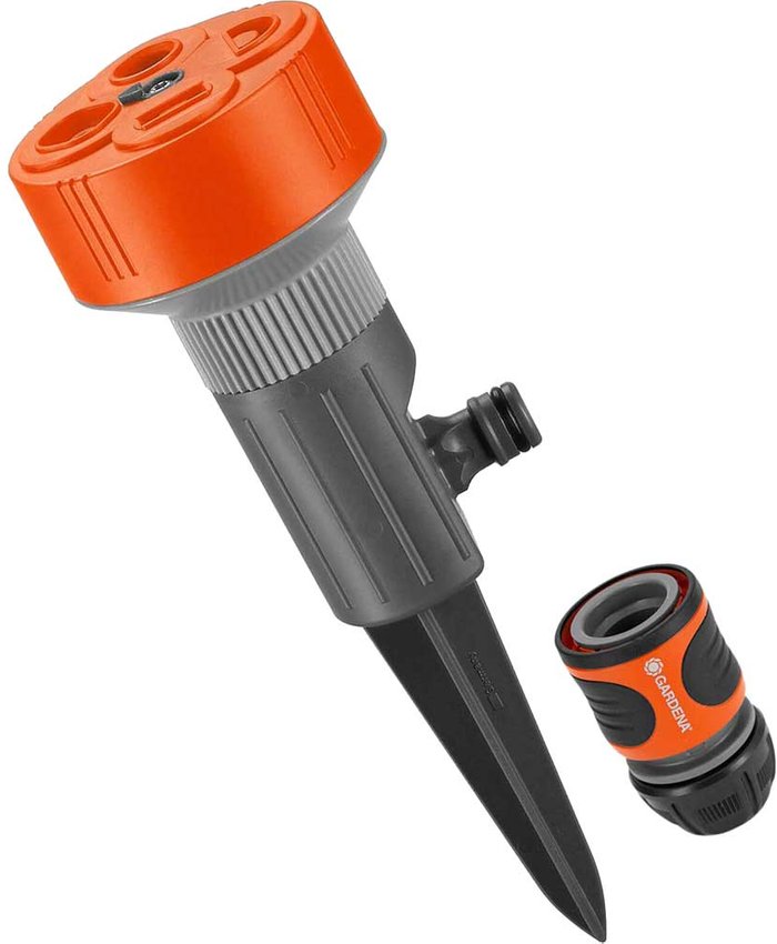 Tooled Up | Gardena Gardena Classic 4 Pattern Twist Garden Sprinkler Gardena Gardena Classic 4 Pattern Twist Garden Sprinkler