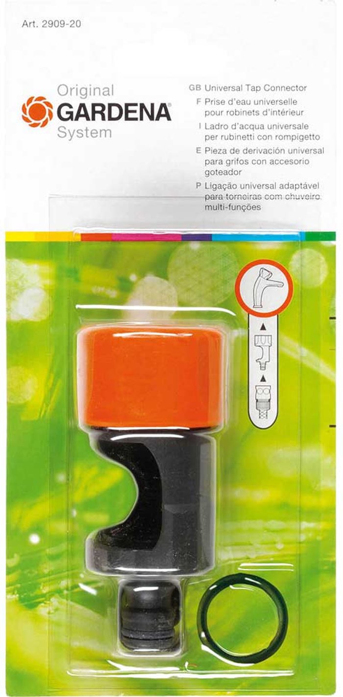 Tooled Up | Gardena Gardena ORIGINAL Universal Square Tap Hose Connector Gardena Gardena ORIGINAL Universal Square Tap Hose Connector