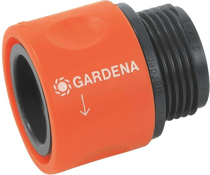 Tooled Up | Gardena Gardena ORIGINAL Threaded Hose Pipe Connector 26.5mm Pack of 1 Gardena Gardena ORIGINAL Threaded Hose Pipe Connector 26.5mm Pack of 1