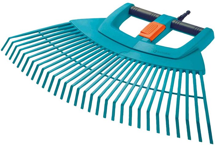 Tooled Up | Gardena Gardena COMBISYSTEM Vario Foldable Plastic Fan Rake XXL Head Gardena Gardena COMBISYSTEM Vario Foldable Plastic Fan Rake XXL Head