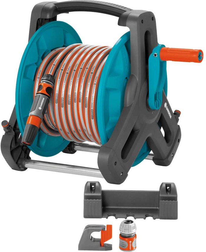 Tooled Up | Gardena Gardena Wall Mounted Hose Reel 1/2 Gardena Gardena Wall Mounted Hose Reel 1/2