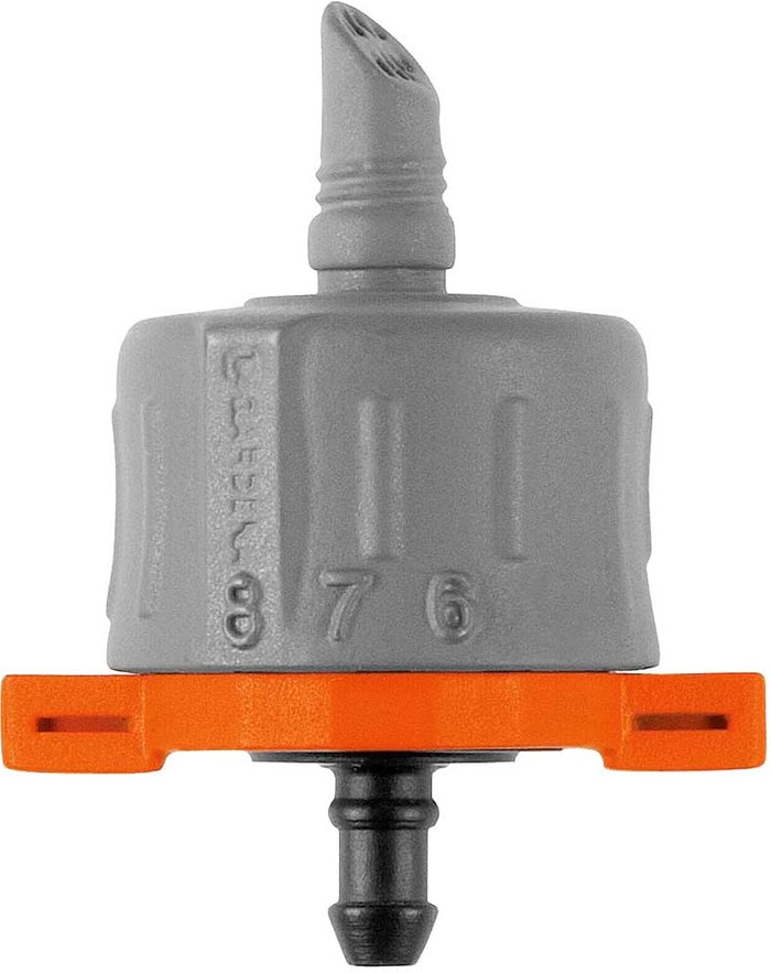 Tooled Up | Gardena Gardena MICRO DRIP Equalizing Adjustable Inline Drip Head 3/16 Gardena Gardena MICRO DRIP Equalizing Adjustable Inline Drip Head 3/16