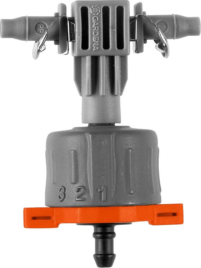 Tooled Up | Gardena Gardena MICRO DRIP Equalizing Adjustable Endline Drip Head 3/16 Gardena Gardena MICRO DRIP Equalizing Adjustable Endline Drip Head 3/16