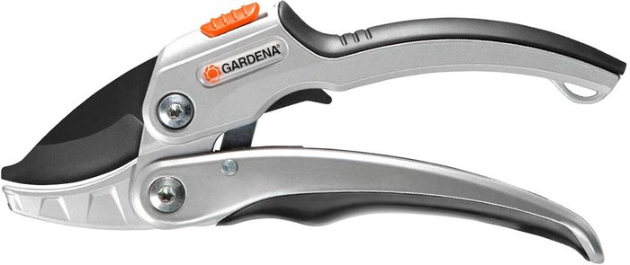 Tooled Up | Gardena Gardena SmartCut Comfort Ratchet Anvil Secateurs Gardena Gardena SmartCut Comfort Ratchet Anvil Secateurs