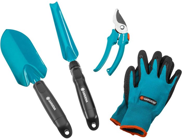 Tooled Up | Gardena Gardena City Gardening Basic Equipment Hand Tool Gift Pack Gardena Gardena City Gardening Basic Equipment Hand Tool Gift Pack