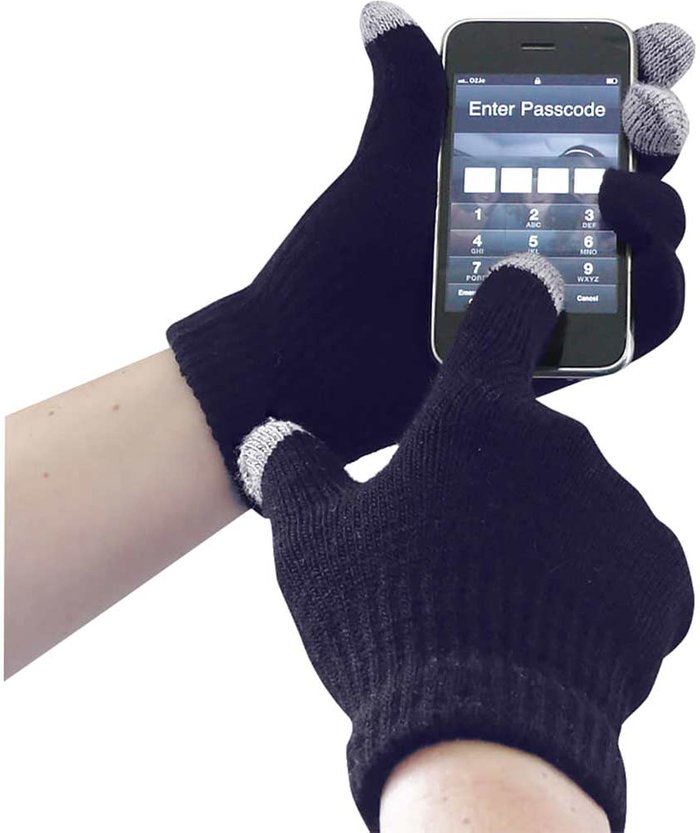Tooled Up | Portwest Portwest Touchscreen Knit Gloves Navy S / M Portwest Portwest Touchscreen Knit Gloves Navy S / M