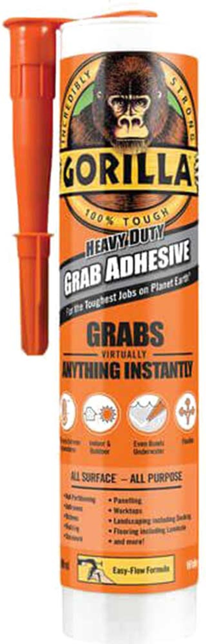 Tooled Up | Gorilla Gorilla Grab Adhesive 290ml White White Gorilla Gorilla Grab Adhesive 290ml White White