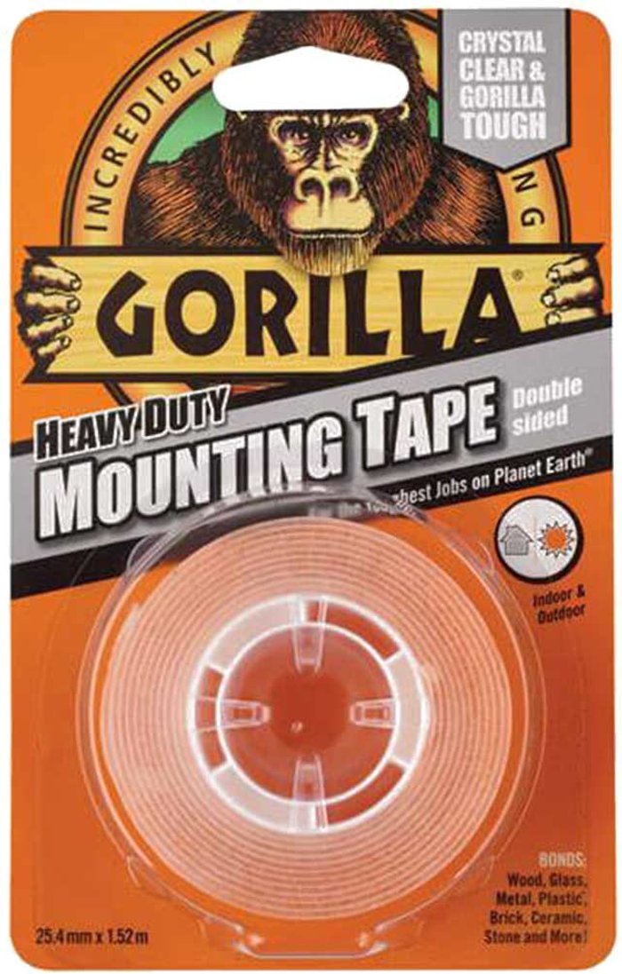 Tooled Up | GORILLA 3044101 Heavy Duty Double-sided Tape - 25MM X 1.5M - Gorilla GORILLA 3044101 Heavy Duty Double-sided Tape - 25MM X 1.5M - Gorilla