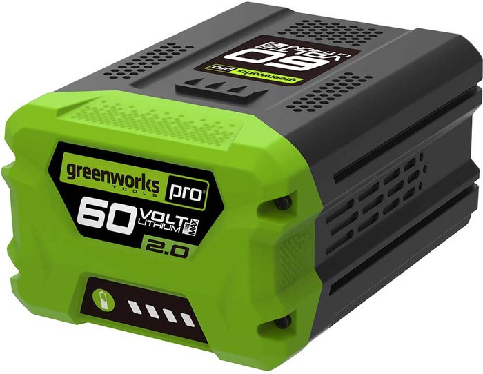 Tooled Up | Greenworks Greenworks 60V 2Ah Lithium-ion Battery Greenworks Greenworks 60V 2Ah Lithium-ion Battery