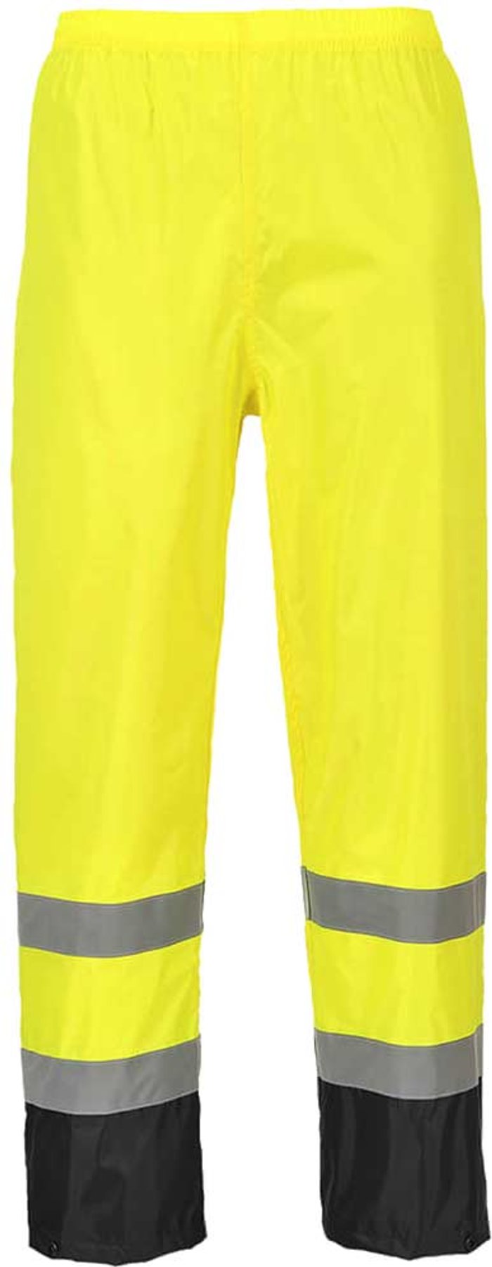 Tooled Up | Portwest Classic Hi Vis Contrast Rain Trousers Yellow / Black 6XL Portwest Classic Hi Vis Contrast Rain Trousers Yellow / Black 6XL