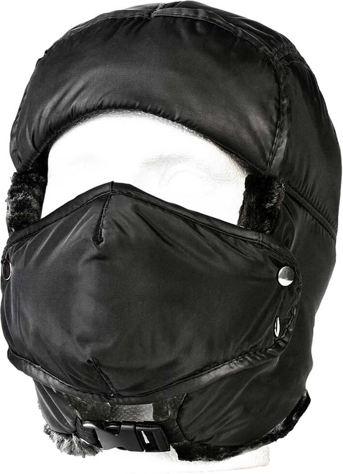Tooled Up | Portwest Portwest Winter Trappers Cap Black One Size Portwest Portwest Winter Trappers Cap Black One Size