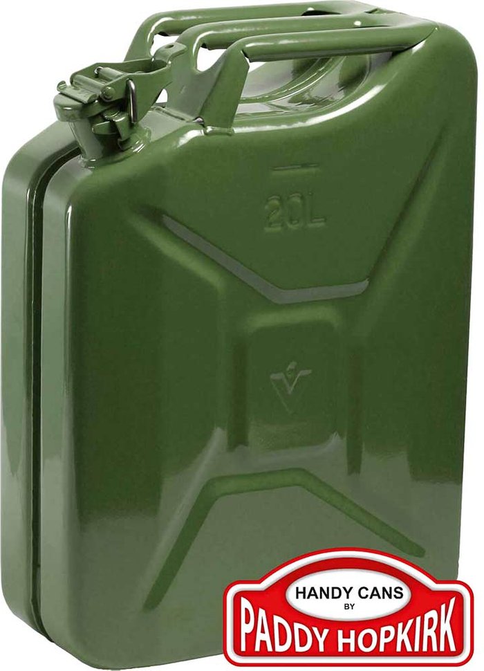Tooled Up | Handy Paddy Hopkirk Jerry Can 20l Green Handy Paddy Hopkirk Jerry Can 20l Green