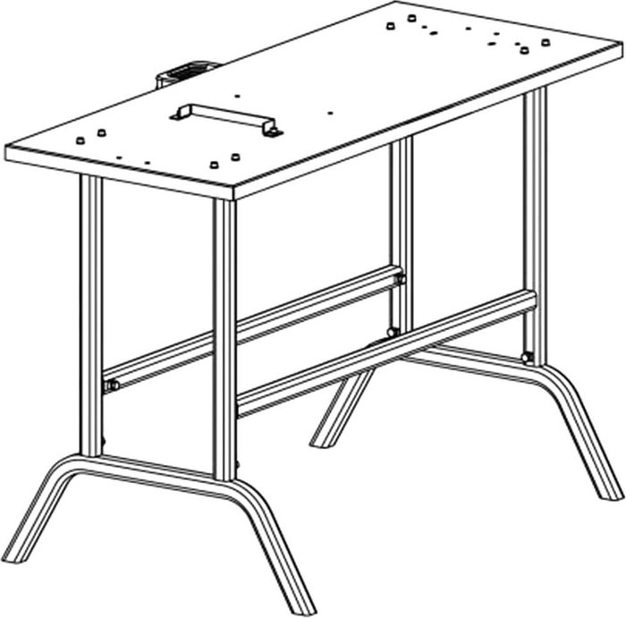 Tooled Up | Handy The Handy Log Spliter Table Stand Handy The Handy Log Spliter Table Stand
