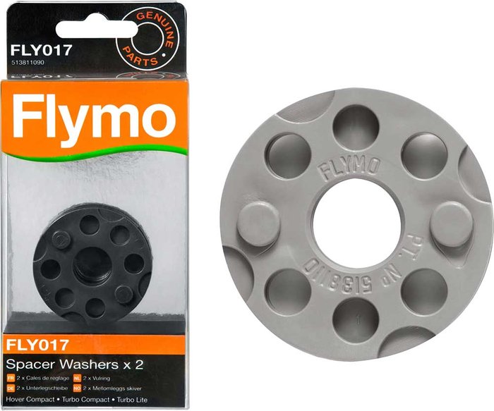 Tooled Up | Flymo Flymo FLY017 Genuine Spacer Washers for Lawnmowers Pack of 2 Flymo Flymo FLY017 Genuine Spacer Washers for Lawnmowers Pack of 2