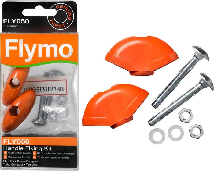Tooled Up | Flymo Flymo FLY050 Genuine Handle Fixing Kit for Lawnmowers Flymo Flymo FLY050 Genuine Handle Fixing Kit for Lawnmowers