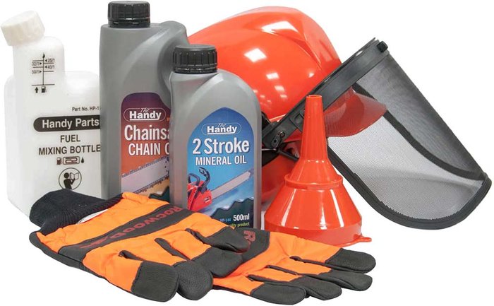 Tooled Up | Handy Handy Petrol Chainsaw Starter Kit Handy Handy Petrol Chainsaw Starter Kit