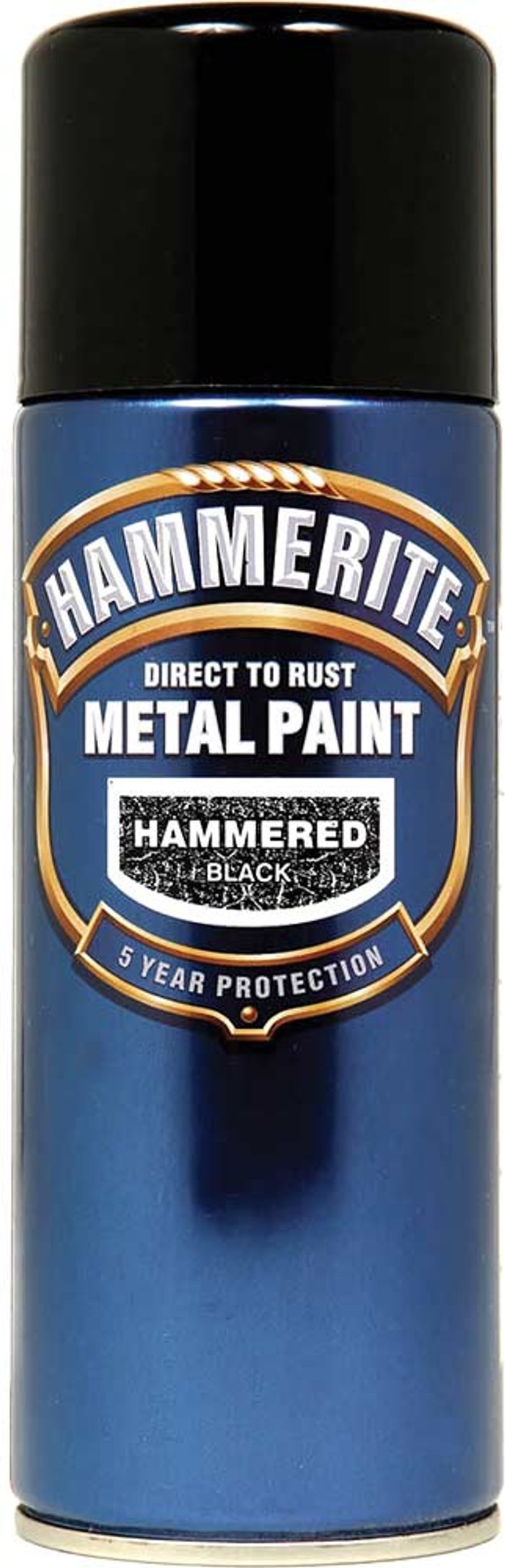 Tooled Up | Hammerite Hammerite Hammered Finish Metal Paint Aerosol Black 400ml Hammerite Hammerite Hammered Finish Metal Paint Aerosol Black 400ml