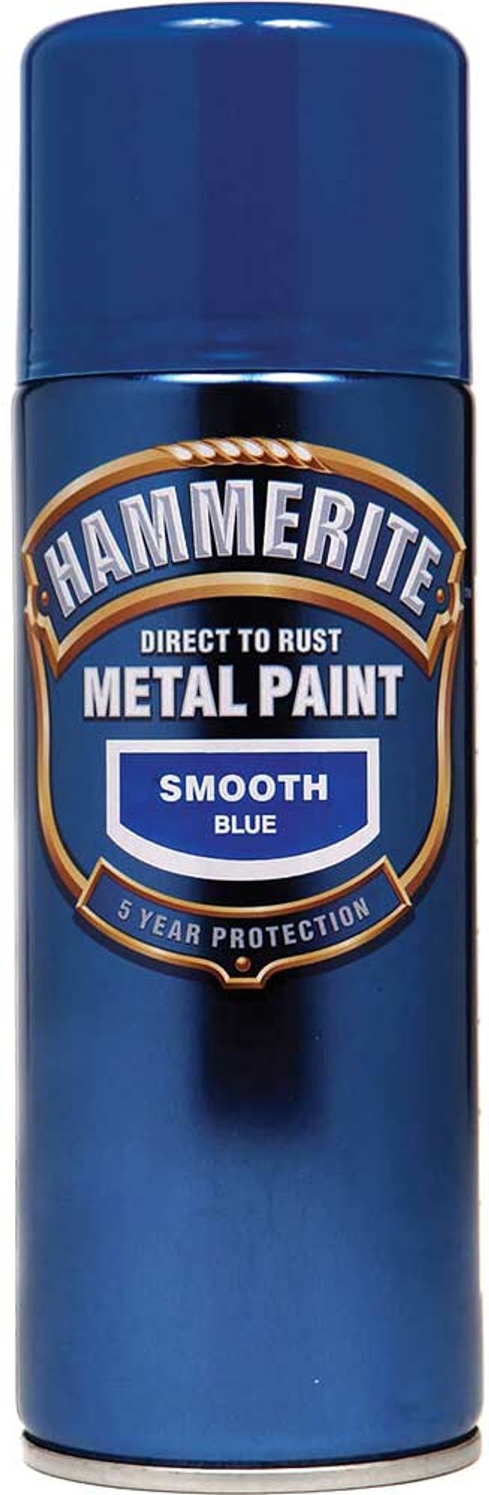 Tooled Up | Hammerite Hammerite Smooth Finish Aerosol Spray Metal Paint Blue 400ml Hammerite Hammerite Smooth Finish Aerosol Spray Metal Paint Blue 400ml