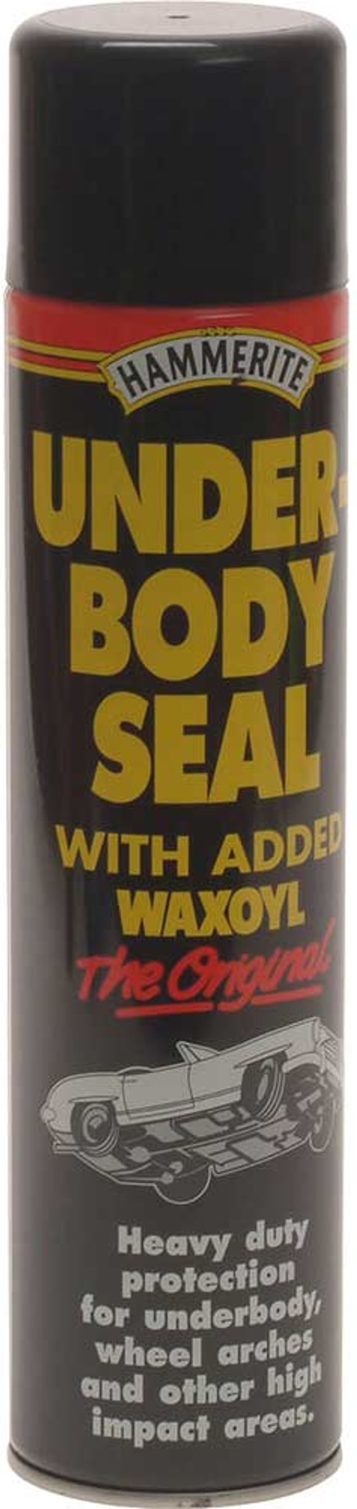 Tooled Up | Hammerite Hammerite Aerosol Underbody Seal 600ml Hammerite Hammerite Aerosol Underbody Seal 600ml