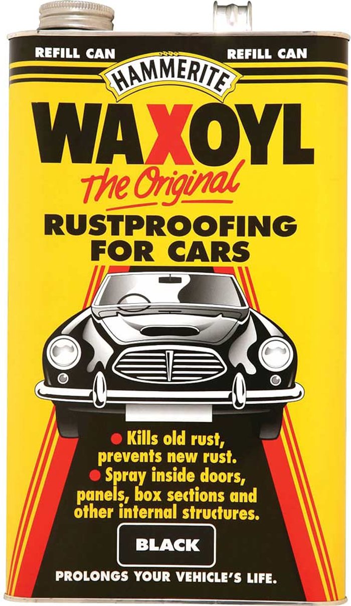 Tooled Up | Hammerite Hammerite Waxoyl Refill Can Black 5l Hammerite Hammerite Waxoyl Refill Can Black 5l
