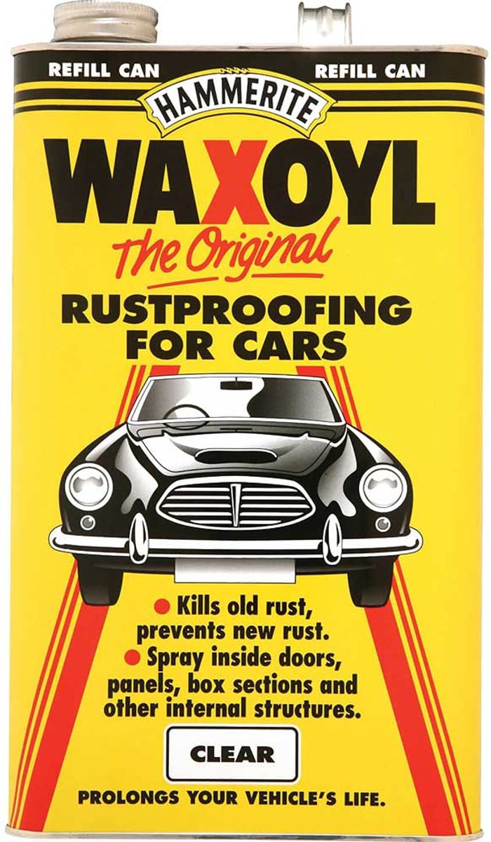 Tooled Up | Hammerite Hammerite Waxoyl Refill Can Clear 5l Hammerite Hammerite Waxoyl Refill Can Clear 5l