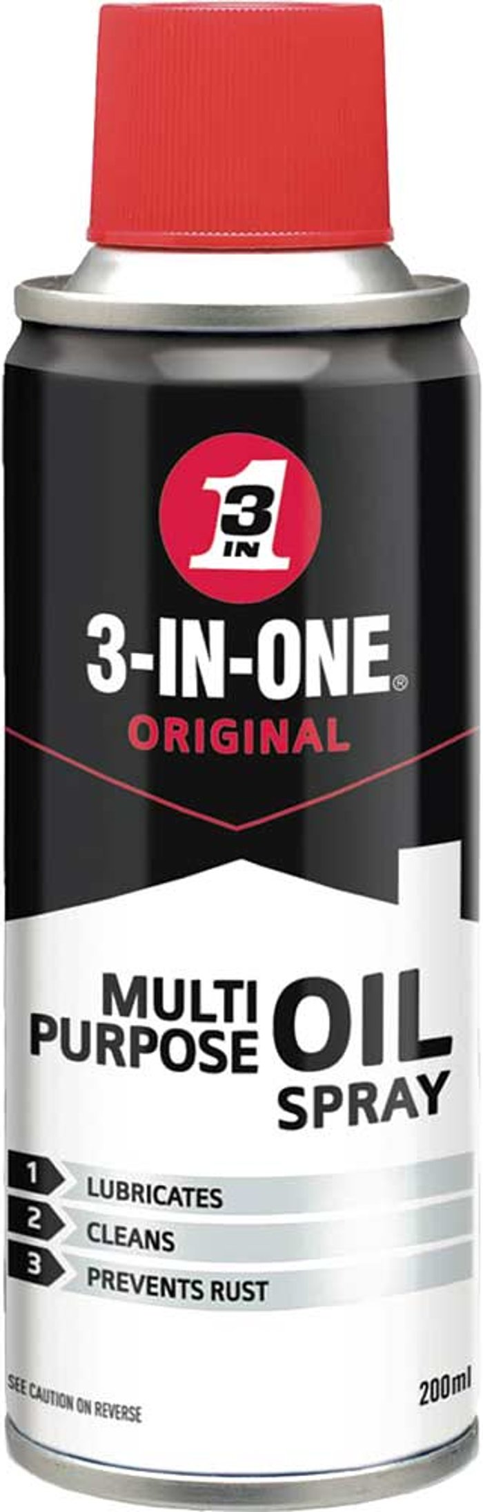 Tooled Up | 3 in 1 3 In 1 Multi Purpose Oil Spray Can 200ml 3 in 1 3 In 1 Multi Purpose Oil Spray Can 200ml