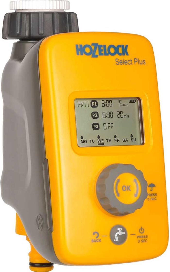 Tooled Up | Hozelock Hozelock SELECT Plus Controller Water Timer Hozelock Hozelock SELECT Plus Controller Water Timer