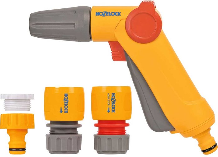Tooled Up | Hozelock Hozelock Jet Water Spray Gun Set Hozelock Hozelock Jet Water Spray Gun Set