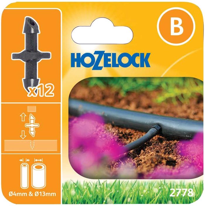 Tooled Up | Hozelock Hozelock MICRO Straight Connector 5/32 Hozelock Hozelock MICRO Straight Connector 5/32