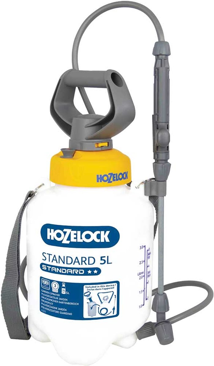Tooled Up | Hozelock Hozelock STANDARD Water Pressure Sprayer 5l Hozelock Hozelock STANDARD Water Pressure Sprayer 5l
