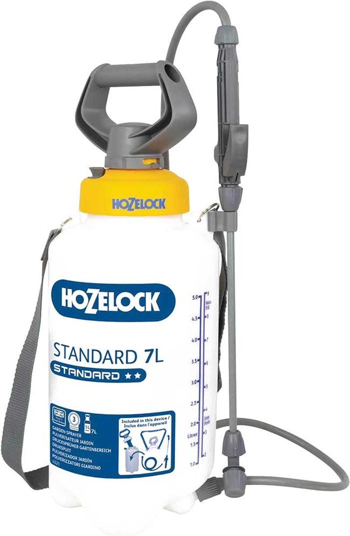 Tooled Up | Hozelock Hozelock STANDARD Water Pressure Sprayer 7l Hozelock Hozelock STANDARD Water Pressure Sprayer 7l
