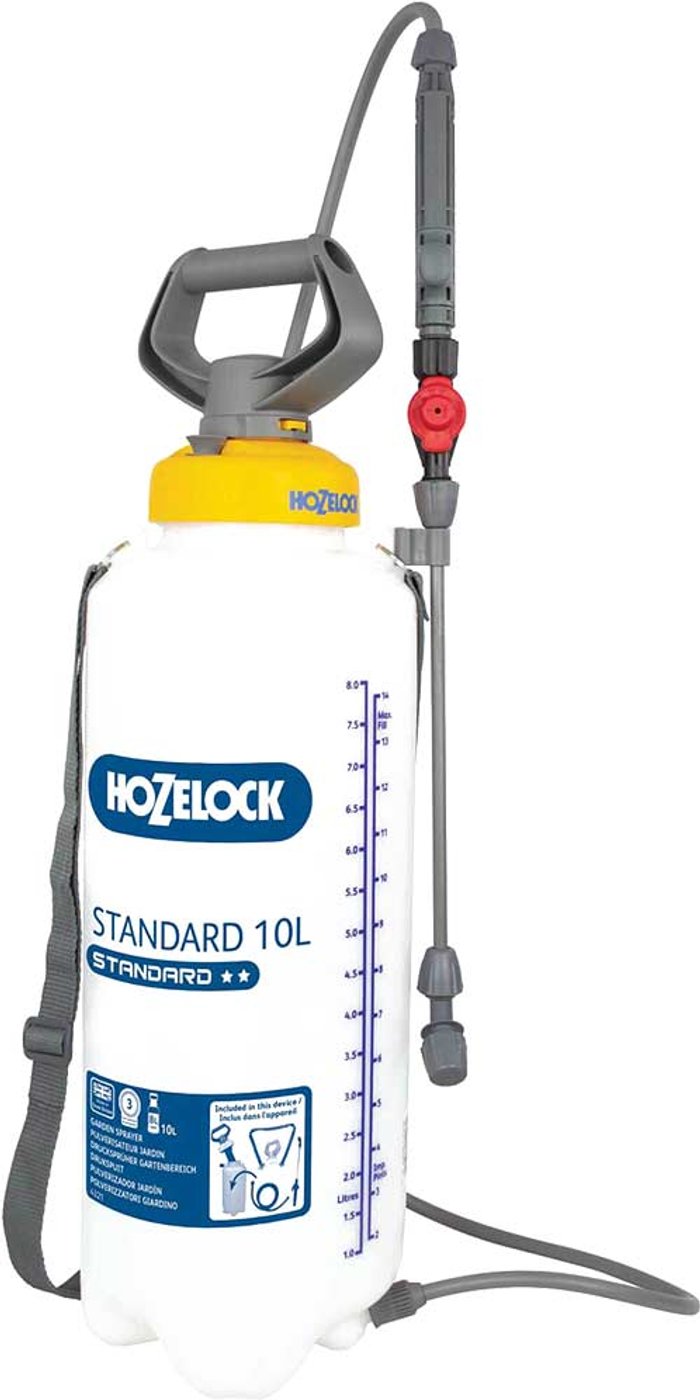 Tooled Up | Hozelock Hozelock STANDARD Water Pressure Sprayer 10l Hozelock Hozelock STANDARD Water Pressure Sprayer 10l