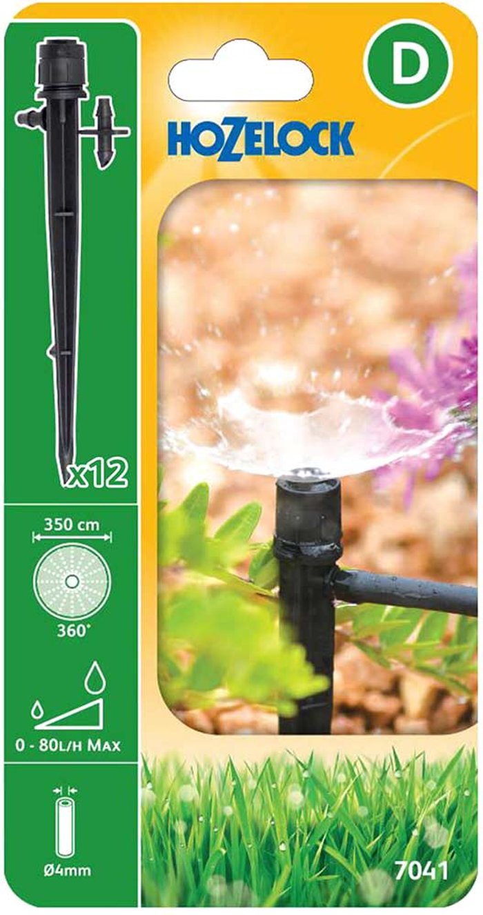Tooled Up | Hozelock Hozelock MICRO 360° Spectrum Adjustable End Line Sprinkler 5/32 Hozelock Hozelock MICRO 360° Spectrum Adjustable End Line Sprinkler 5/32
