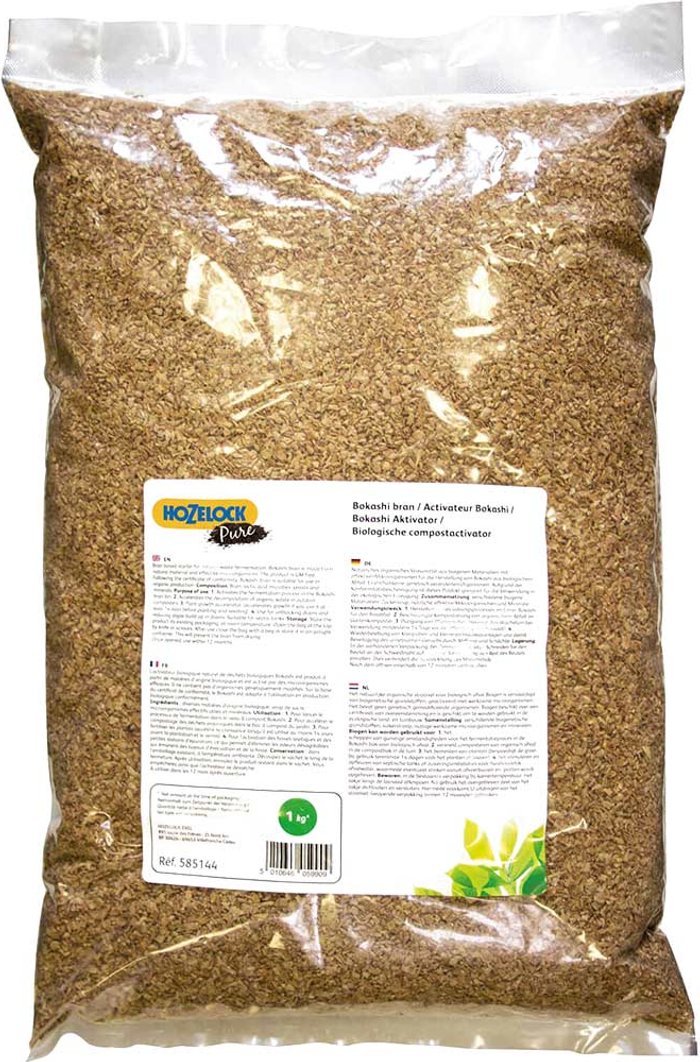 Tooled Up | Hozelock Hozelock Bran Refill for Bokashi Kitchen Composter 1kg Hozelock Hozelock Bran Refill for Bokashi Kitchen Composter 1kg
