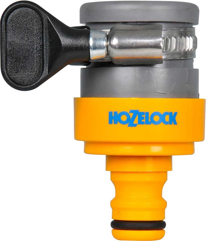 Tooled Up | Hozelock Hozelock Round Tap Hose Pipe Connector 18mm Hozelock Hozelock Round Tap Hose Pipe Connector 18mm