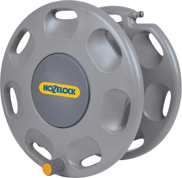 Tooled Up | Hozelock Hozelock Empty Wall Mounted Hose Reel 60m Hozelock Hozelock Empty Wall Mounted Hose Reel 60m