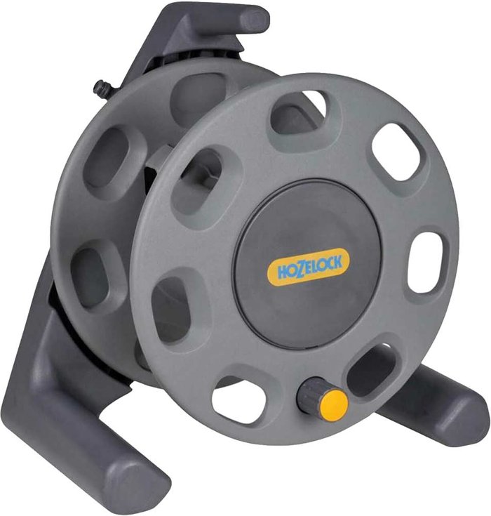 Tooled Up | Hozelock Hozelock Empty Compact Floor Standing Hose Reel 30m Hozelock Hozelock Empty Compact Floor Standing Hose Reel 30m